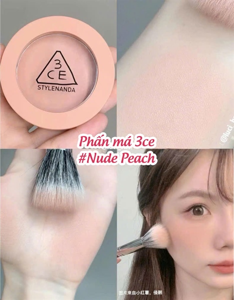 (VAT) Phấn má 3ce Nude Peach