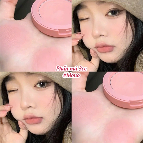 (VAT) Phấn má 3ce Mono PiINK