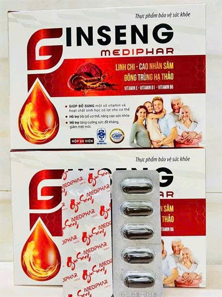 Ginseng mediphar (h/60v)