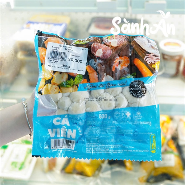 Cá Viên J&J 500g 160v