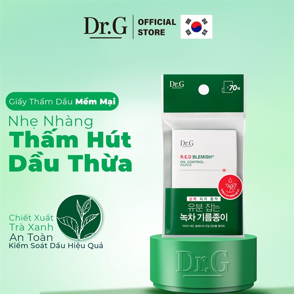 Giấy thấm dầu Dr.G 70 tờ
