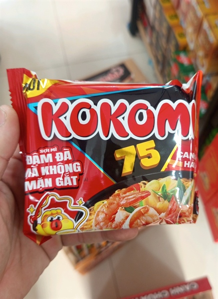 Mì kokomi 75g hương vị canh chua hải sản
