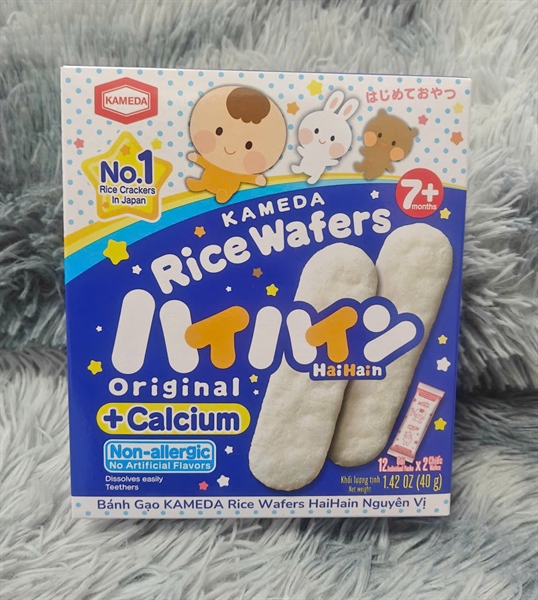 Bánh gạo Haihai vị sữa 7M+ 40g
