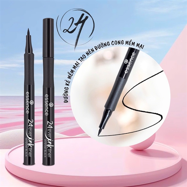 Bút kẻ mắt chống nước Essence - Đen (VAT)