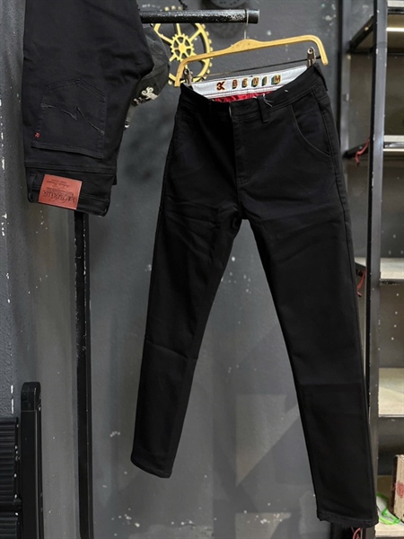 Jean Dài QCSC -3K1611 Đen én Tết SS26