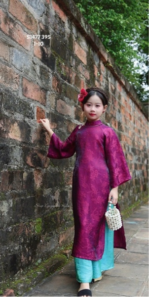 S1477 Set ad đính hoa đá vàng