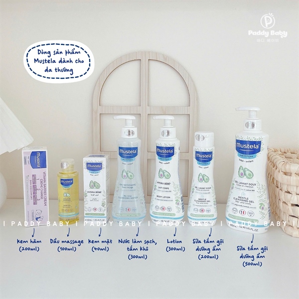 Bộ sản phẩm Mustela chăm sóc da cho bé từ 0m+