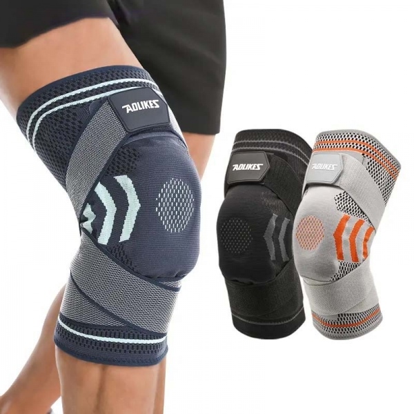 Aolikes HX-7731 Bó gối/Băng bảo vệ đầu gối mỏng thoáng khí - Dùng cho Chạy bộ, Bóng rổ - Bảo vệ khớp gối, Tùy chỉnh