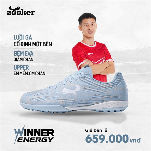 Zocker Winner xanh nhạt