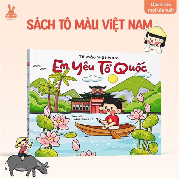 Tô màu Việt Nam: Em yêu Tổ quốc