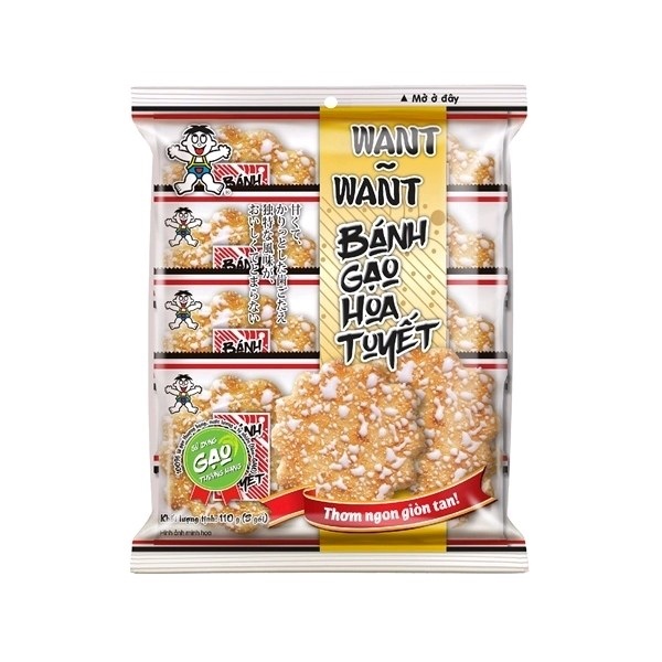 Bánh gạo hoa tuyết