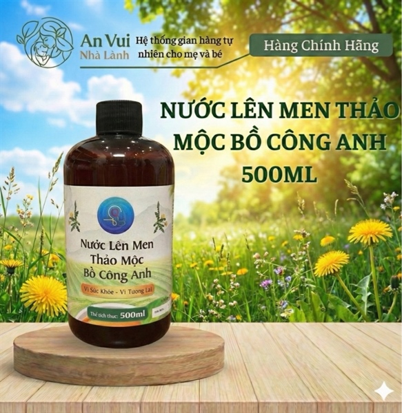 Nước lên men bồ công anh 500ml