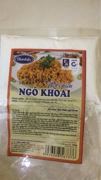 Bột chiên ngô khoai