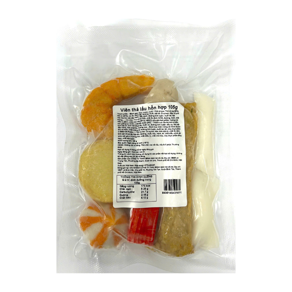 Viên thả lẩu hỗn hợp 105g
