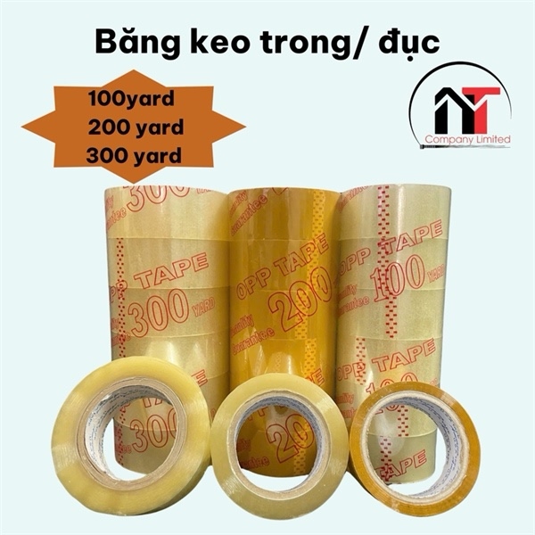 Băng keo opp trong