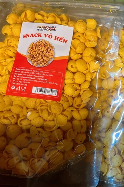 Snack quẩy vỏ hến (xương chó)