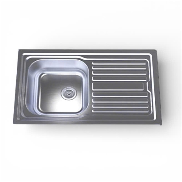 Chậu chén Đại Thành DX41101 1 hộc 1 cánh inox 304 (I)