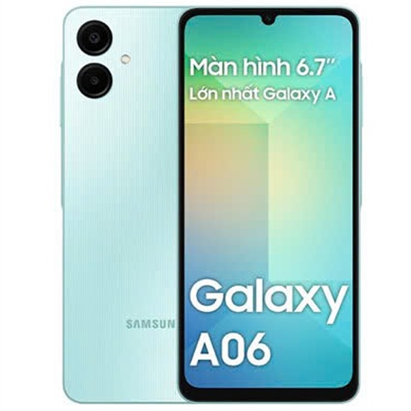 Điện thoại Samsung A06 4G (4GB | 128GB) - Xanh dương