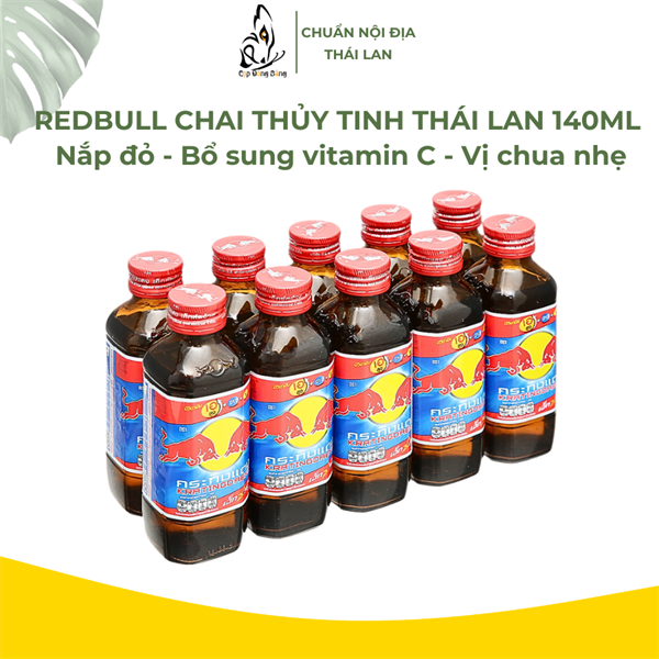 Nước uống Redbull extra chai đỏ Thái 145ml