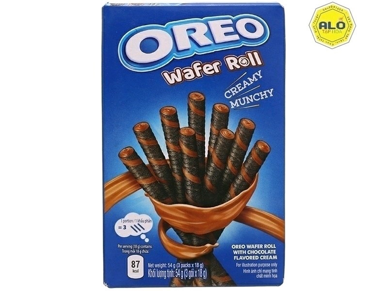 OREO CHOCO WAFER ROLL 20 × 54G