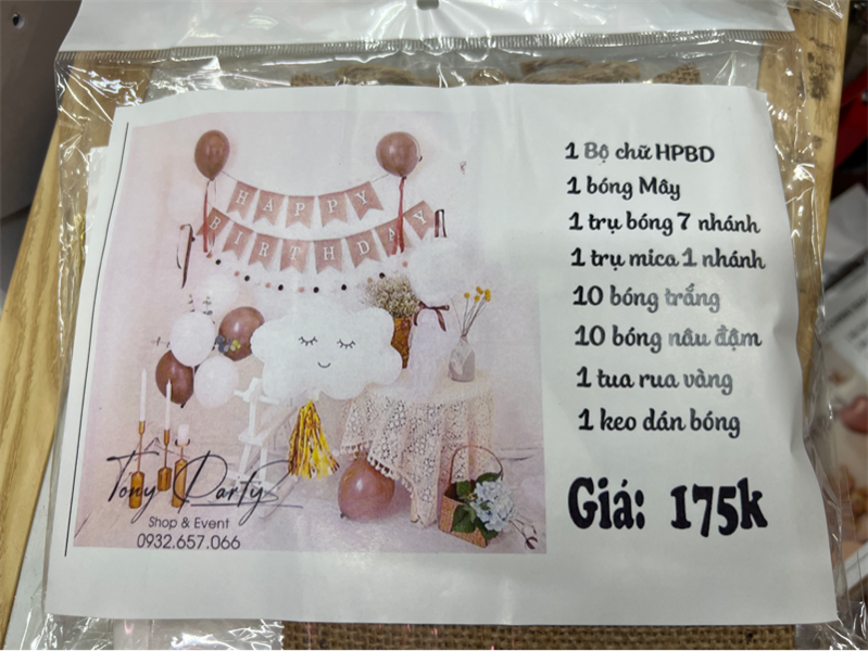 Set Trang Trí MINI MN-21