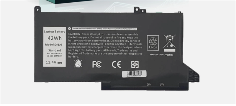 Pin Dell Latitude (DJ1J0) 42W zin 6t 12 7280 7290 13 7380 7390 14 7480 7490