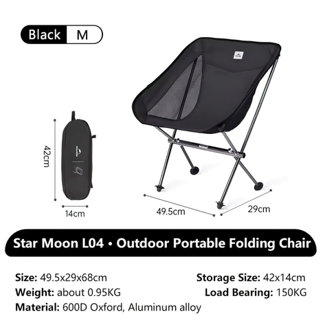 Ghế dã ngoại cắm trại gấp gọn YL03 Naturehike CNK2450JJ015 size M