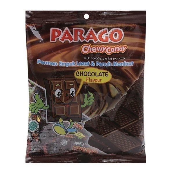 Kẹo mềm Socola Parago chewycandy gói 210g