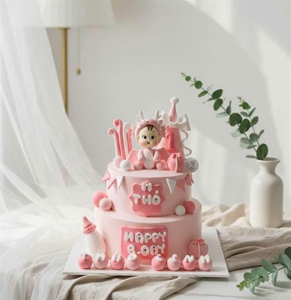 ベビードラゴン(二段ケーキ)- Bé Rồng Xinh (Hai Tầng)