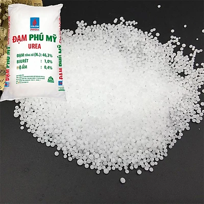 Phân bón Đạm Phú Mỹ (Ure Trắng) (chuyên giai đoạn sinh trưởng, phục hồi cây, giúp cây phát triển thân và lá) - 500 gr