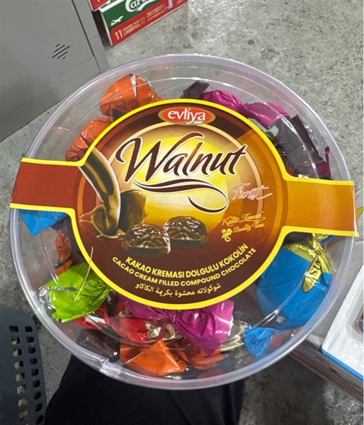 Hủ Socola mix Evliya - Walnut 1Kg ( 08977 )