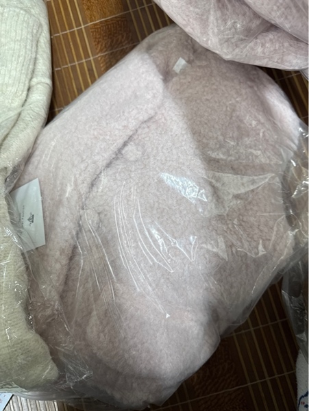 Set áo dạ lông cừu + chân váy 456