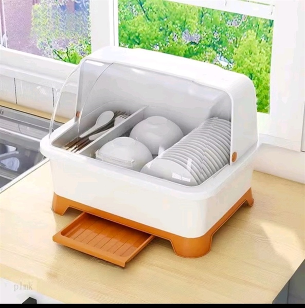 Khay úp chén đũa đa năng có nắp đậy