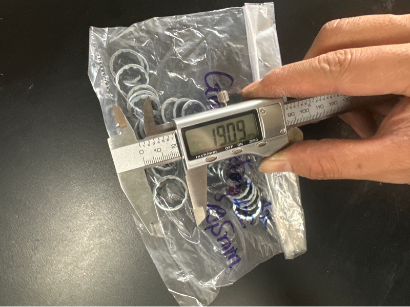 Gioăng đồng tiền fin Chevrolet Captiva / Lacetty nhập (19.5mm)