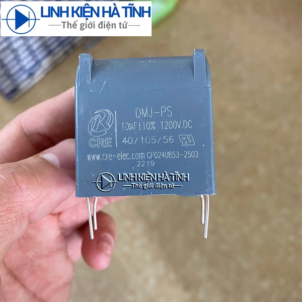 Tụ 10UF 1200V DC tụ máy kích 10UF 1200VDC