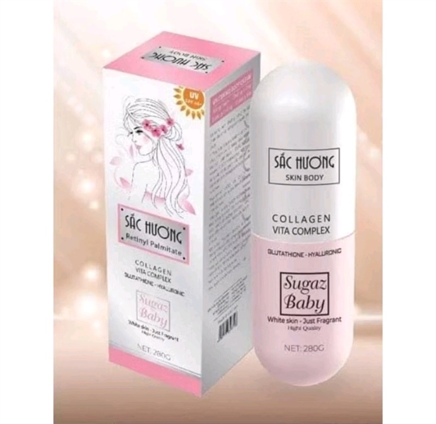 Body Sắc Hương sugaz baby chống nắng 280g