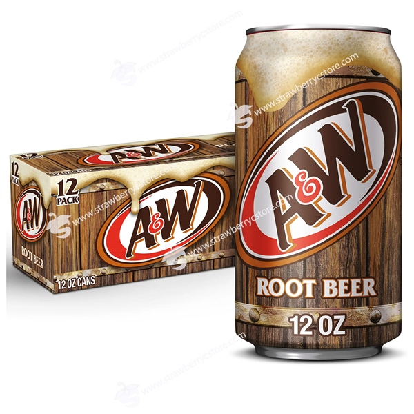 Nước NGỌT xá xị a&w Mỹ 355ml