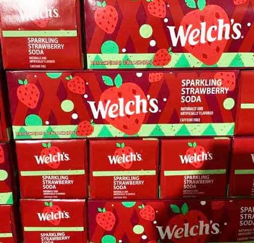 NƯỚC NGỌT soda Welch'S Hương dâu 355ml Mỹ