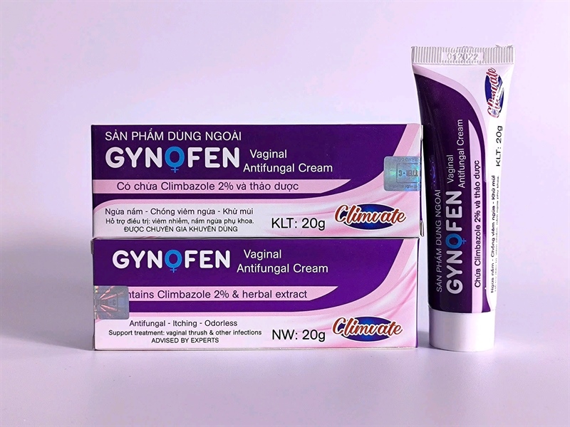 Sản phẩm dùng ngoài Gynofen +