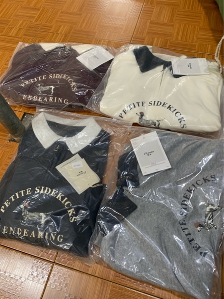 Áo DT polo khoá lót lông Endearing 2590-2