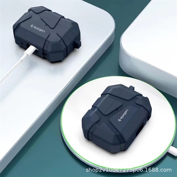 CASE AIRPODS SPIGEN XANH BLUE - 3