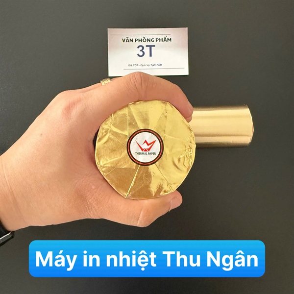 Giấy in nhiệt Limi K80X65 lõi nhỏ 19mm chuẩn kích thước (Dùng cho máy in nhiệt Thu Ngân)