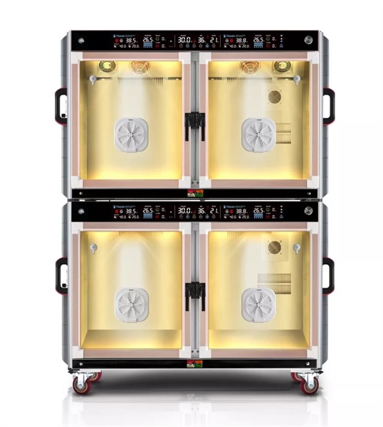 ICU 2 tầng điều khiển tự động hồi sức tích cực cho thú cưng tích hợp điều hòa, Hiệu KANISTAR, Model UC-2008D