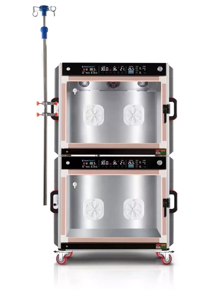 ICU 2 tầng điều khiển tự động hồi sức tích cực cho thú cưng tích hợp điều hòa, Hiệu KANISTAR, Model UC-2007D