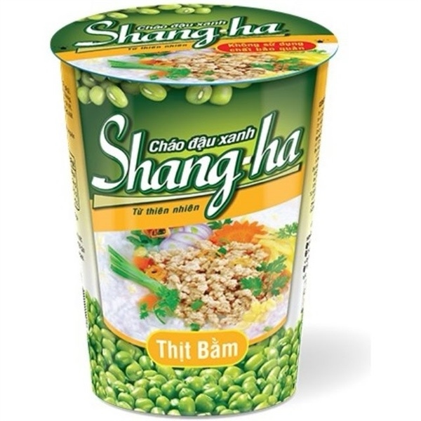 Cháo ly Shangha thịt bằm đậu xanh 50GR