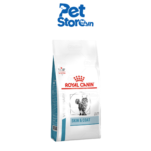 Thức Ăn Hạt Cho Mèo Royal Canin Skin & Coat - Viêm da, Rụng lông 2kg