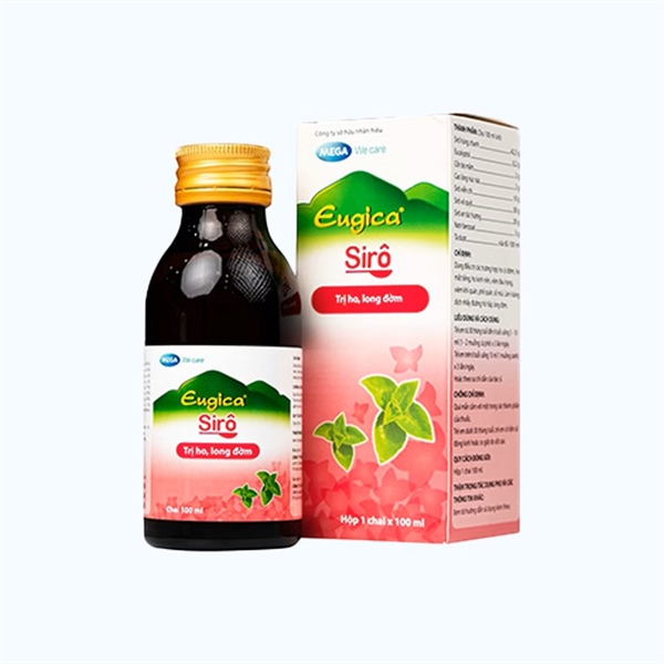 Siro Eugica 100ml Trị ho, long đờm - Mega
