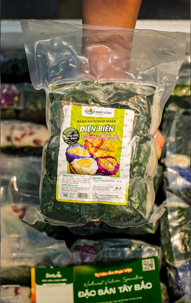 Bánh khúc tím Điện Biên