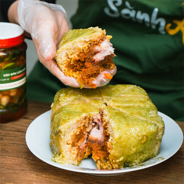 Bánh chưng cốm mật Lạng Sơn 1.2kg