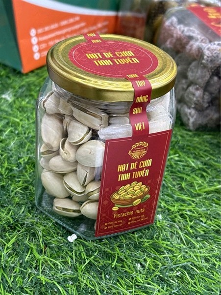 Hạt dẻ cười thủy tinh bé